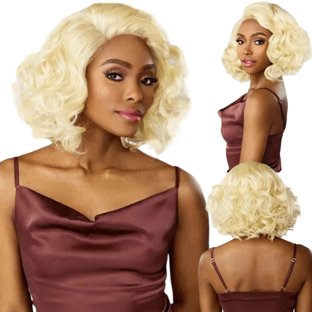 Sensationnel What Lace 13×6 HD Human‑Hair‑Blend Wig – Talisa 12″ - Beauty Exchange Beauty Supply