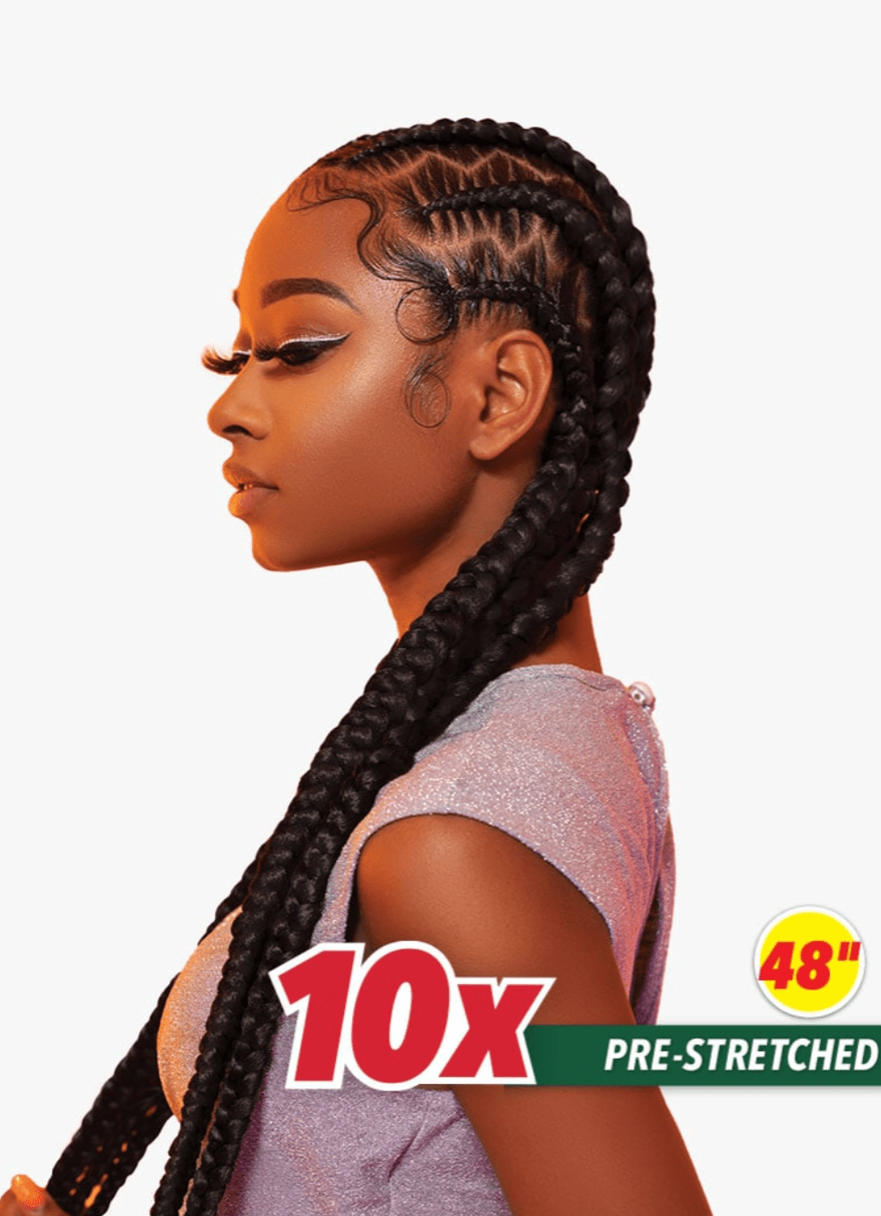 Sensationnel X - Pression Pre - Stretched Braid – 48" - Beauty Exchange Beauty Supply