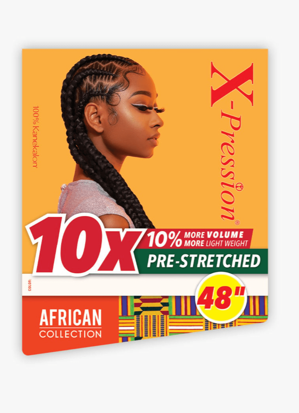 Sensationnel X - Pression Pre - Stretched Braid – 48" - Beauty Exchange Beauty Supply