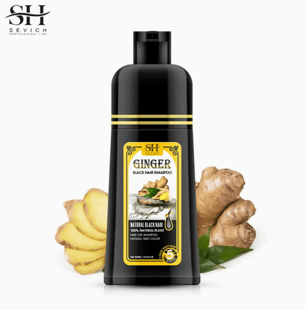 Sevich Black Ginger Hair Dye Shampoo – 16.9 oz - Beauty Exchange Beauty Supply