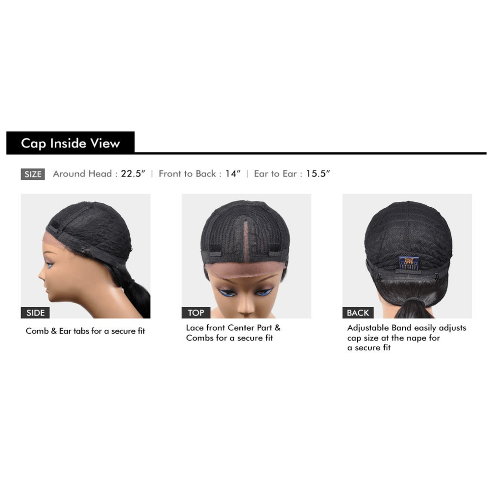 Shake - N - Go Freetress Equal Freedom Part Synthetic HD Lace Front Wig - 403 - Beauty Exchange Beauty Supply