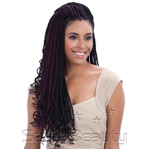 Shake N Go Freetress Equal Havana Twist – Cuban Twist Braid 24" | Long, Lush & Lightweight | Perfect for Protective Styling - Beauty Exchange Beauty Supply