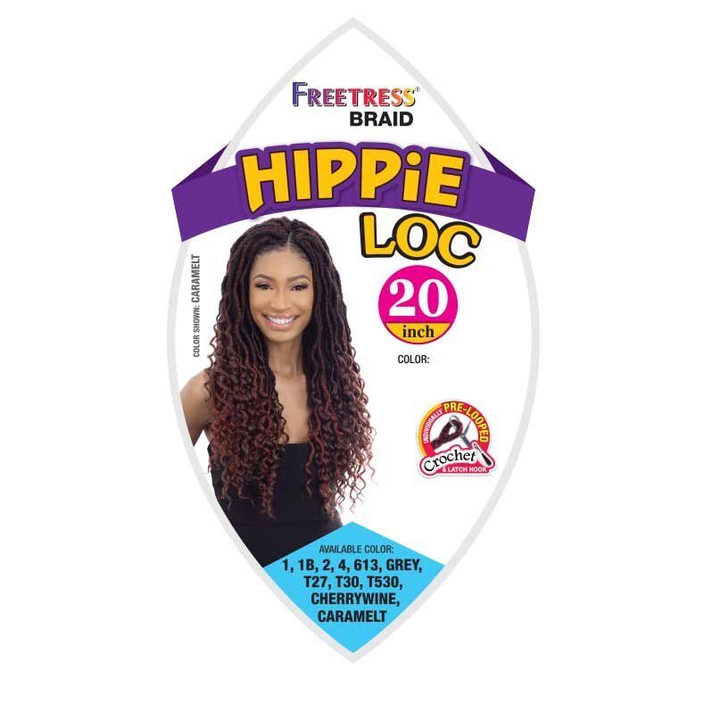 Shake n Go Freetress Pre - Looped Crochet Braid 20" – Soft & Lightweight Braiding Hair for Quick Install | Natural Texture - Beauty Exchange Beauty Supply