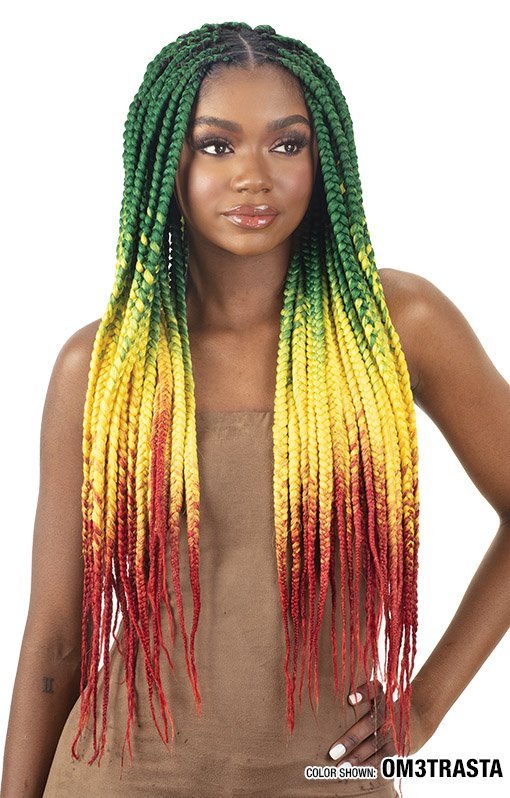 Shake n Go Freetress Synthetic Crochet Hair – 3X Braid 301 56″ - Beauty Exchange Beauty Supply