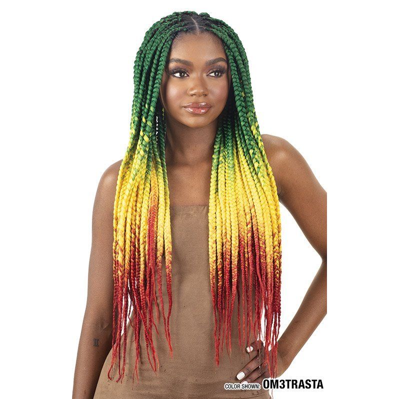 Shake n Go Freetress Synthetic Crochet Hair – 3X Braid 301 56″ - Beauty Exchange Beauty Supply