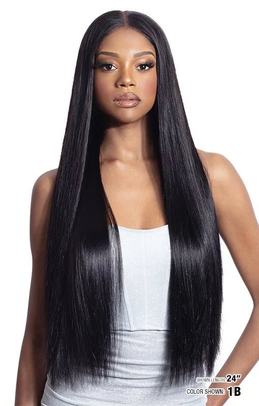 Shake N Go Glossy – 2x6 Yaky Straight Closure - Beauty Exchange Beauty Supply