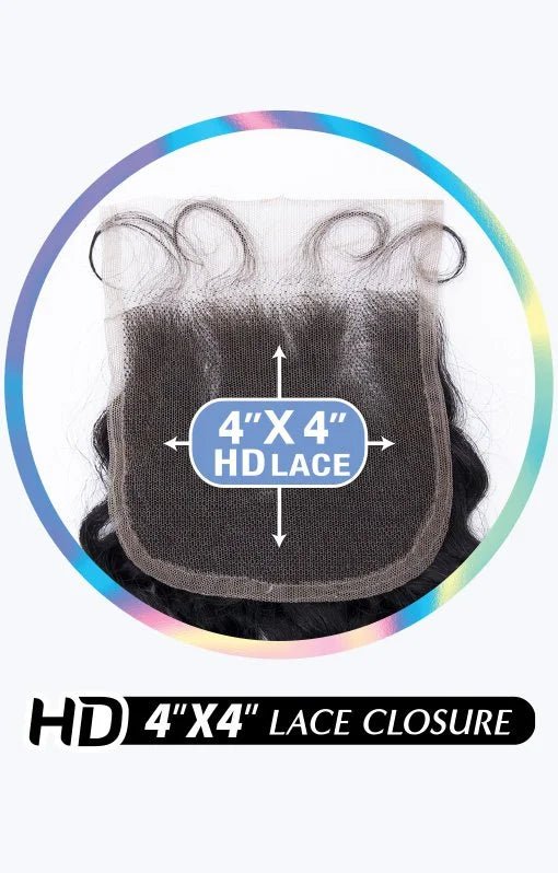Shake N Go Glossy – 4x4 Body Wave Lace Closure - Beauty Exchange Beauty Supply