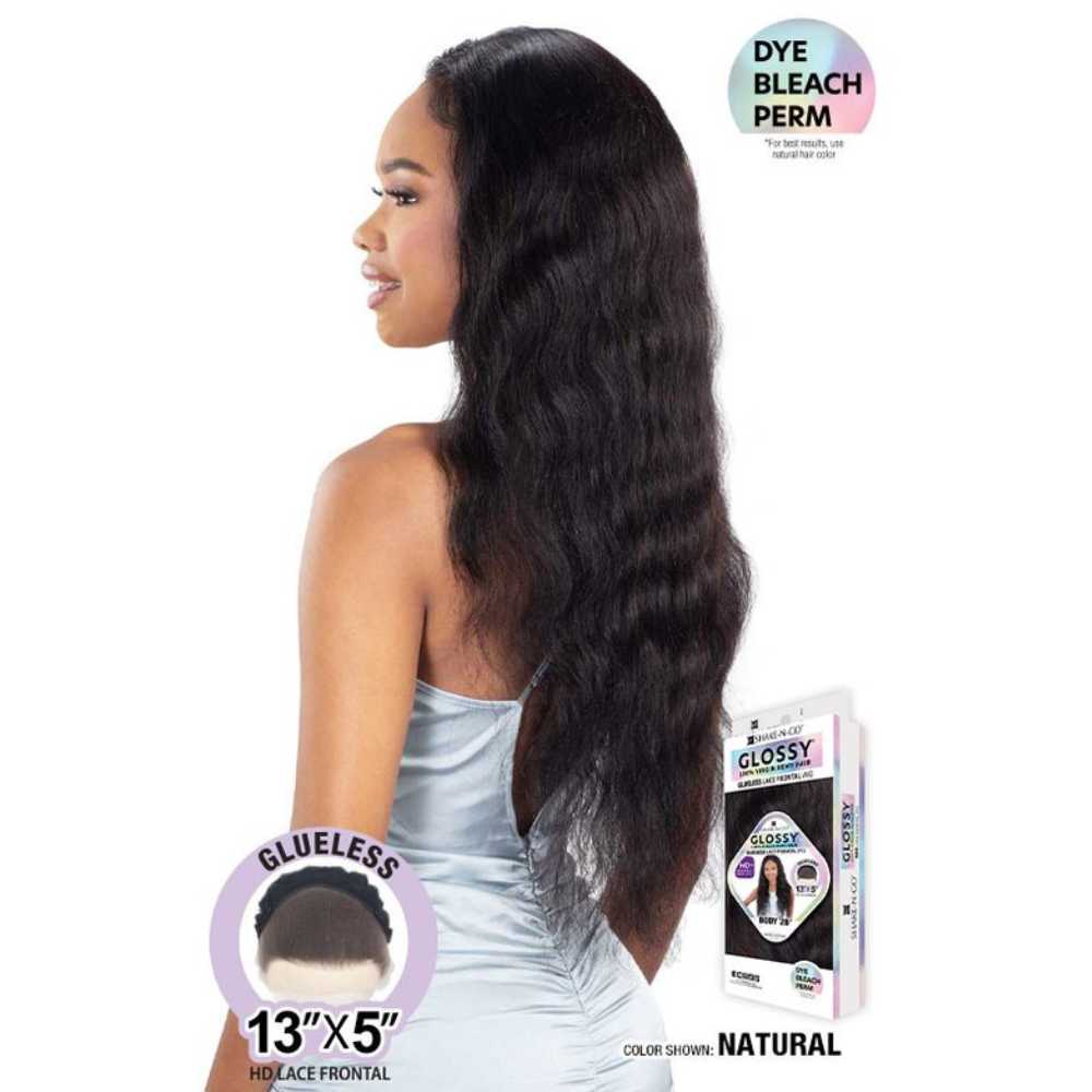 Shake - N - Go Glossy Glueless Lace Frontal Wig – Body 28" - Beauty Exchange Beauty Supply