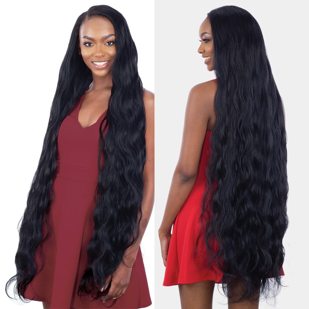 Shake - N - Go Organique MasterMix Synthetic Weave – Body Wave | Soft & Flowing Synthetic Bundle Hair | Available in 20" to 40" - Beauty Exchange Beauty Supply
