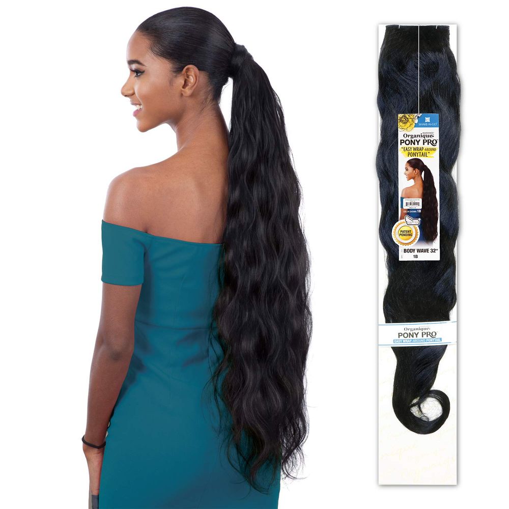 Shake - N - Go Organique MasterMix Synthetic Weave – Body Wave | Soft & Flowing Synthetic Bundle Hair | Available in 20" to 40" - Beauty Exchange Beauty Supply