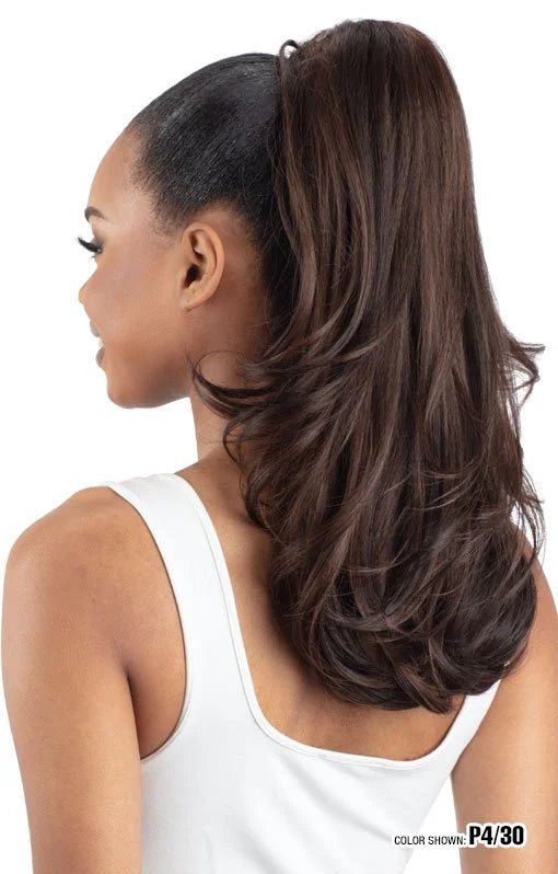 Shake N Go Ponycrush Drawstring – Glowup Ponytail - Beauty Exchange Beauty Supply