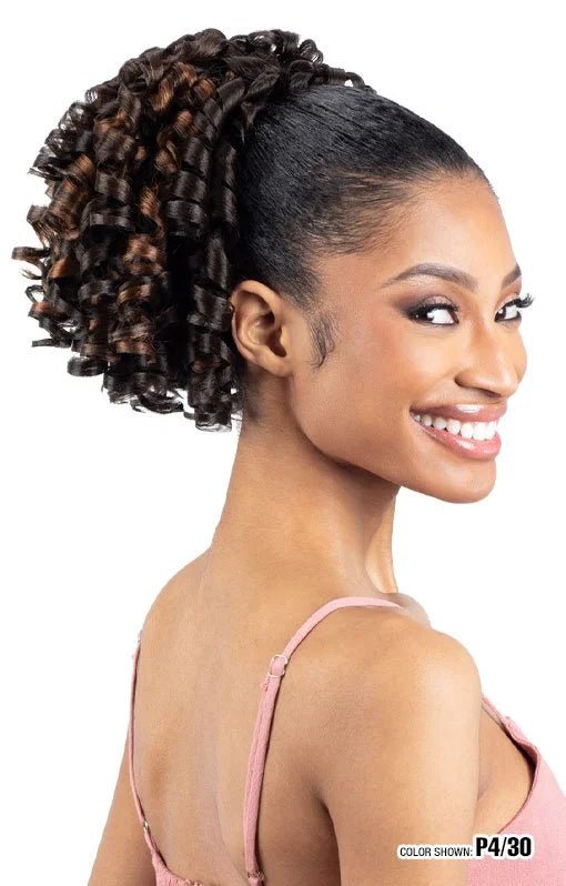 Shake N Go Ponycrush Ponytail – Mellow Pop - Beauty Exchange Beauty Supply