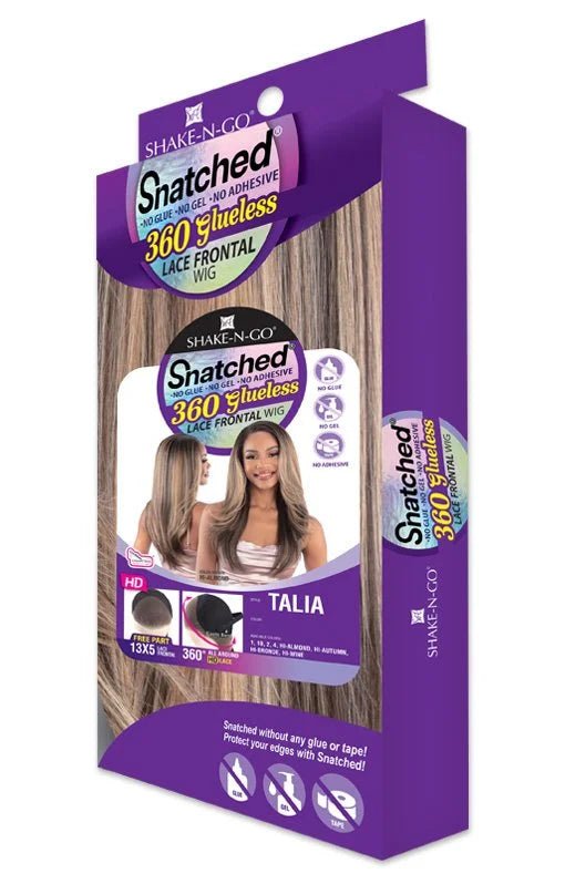 Shake N Go Snatched 360 Glueless Frontal Wig โ Talia - Beauty Exchange Beauty Supply
