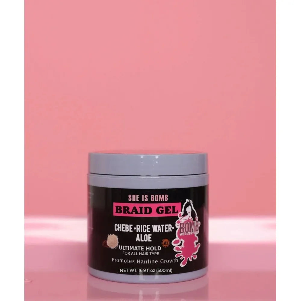 She Is Bomb Collection – Braid Gel 16.9 oz - Beauty Exchange Beauty Supply