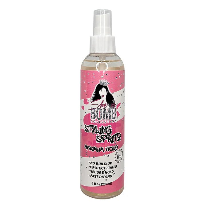 She Is Bomb Collection – Fast Drying Spritz 8oz - Beauty Exchange Beauty Supply