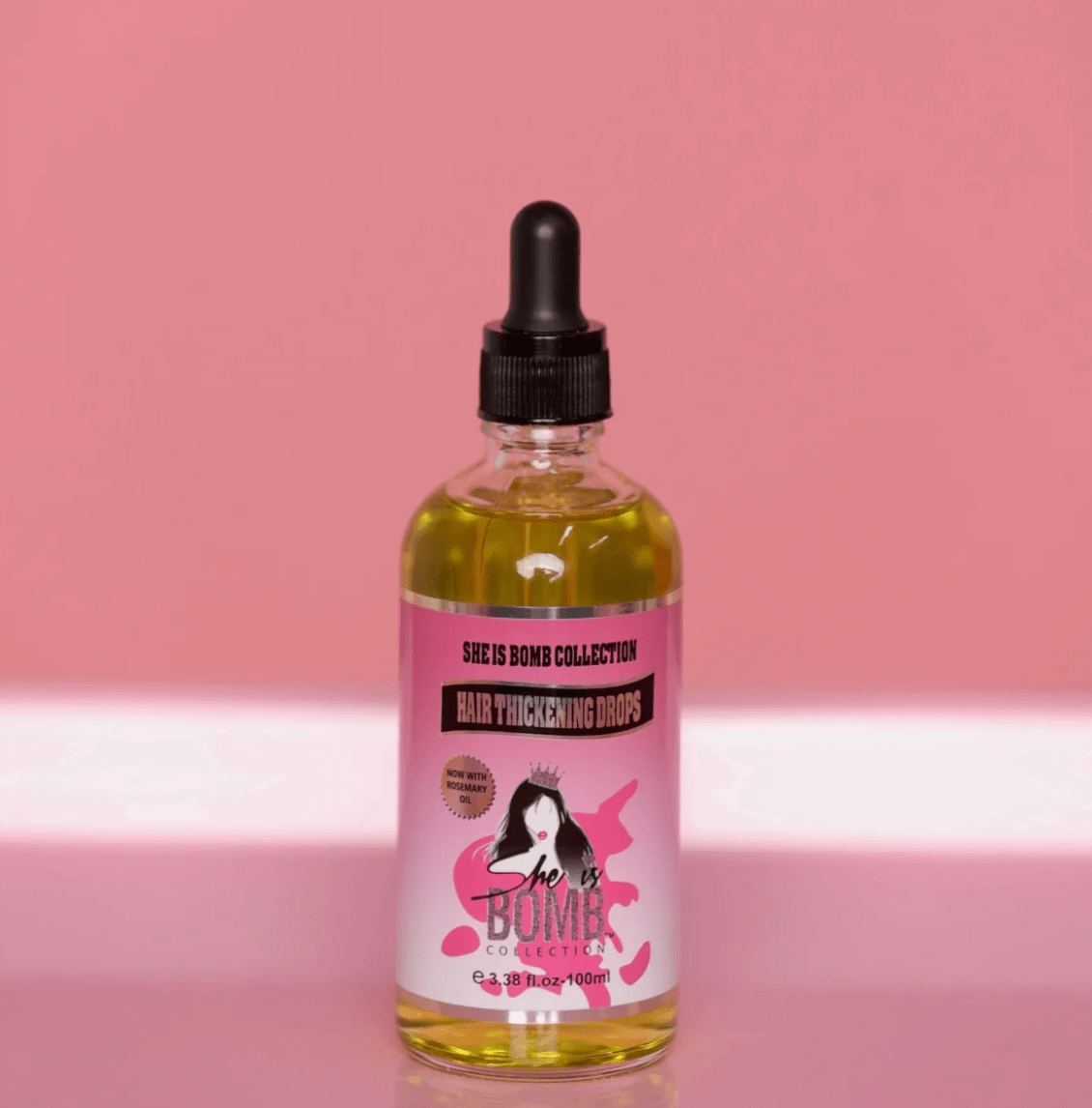 She Is Bomb Rosemary Hair Thickening Oil - 3.38oz - Beauty Exchange Beauty Supply