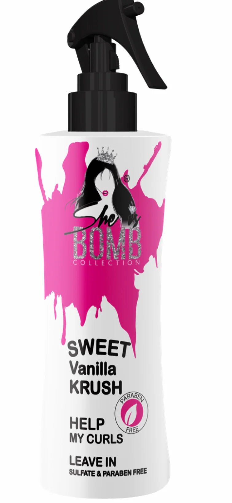 She Is Bomb Sweet Vanilla Krush Leave - In Curl Definer - Beauty Exchange Beauty Supply