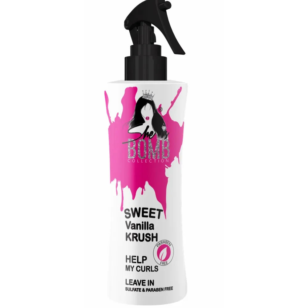 She Is Bomb Sweet Vanilla Krush Leave - In Curl Definer - Beauty Exchange Beauty Supply
