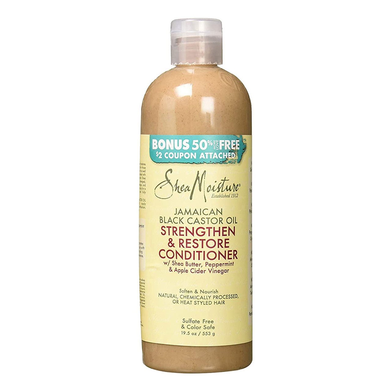 Shea Moisture - Jamaican Black Castor Oil Shampoo & Conditioner 19.8oz - Beauty Exchange Beauty Supply
