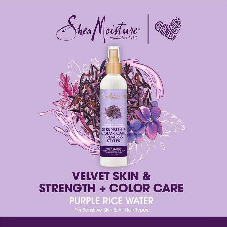 Shea Moisture Purple Rice Water Hair Primer & Styler - Beauty Exchange Beauty Supply