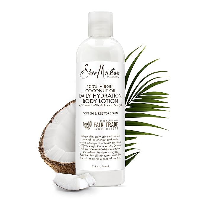 Shea Moisture Virgin Coconut Oil Daily Hydration Body Lotion - Beauty Exchange Beauty Supply