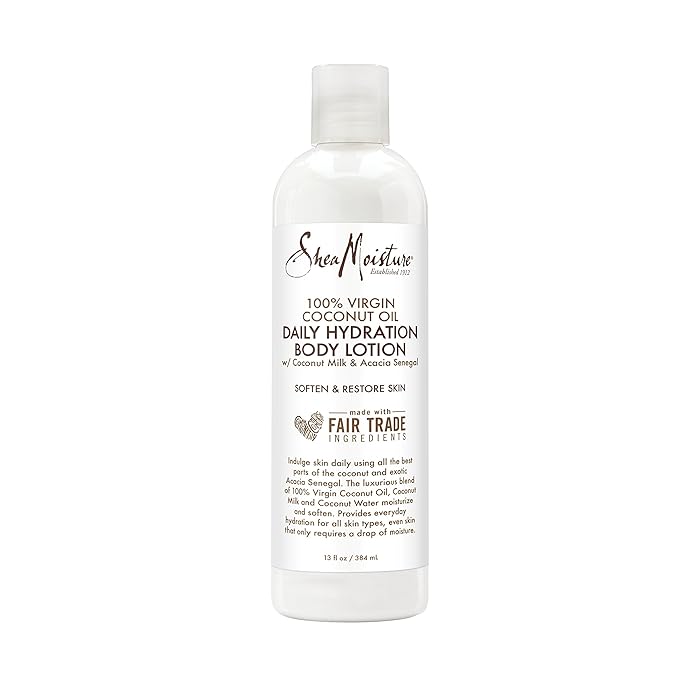 Shea Moisture Virgin Coconut Oil Daily Hydration Body Lotion - Beauty Exchange Beauty Supply