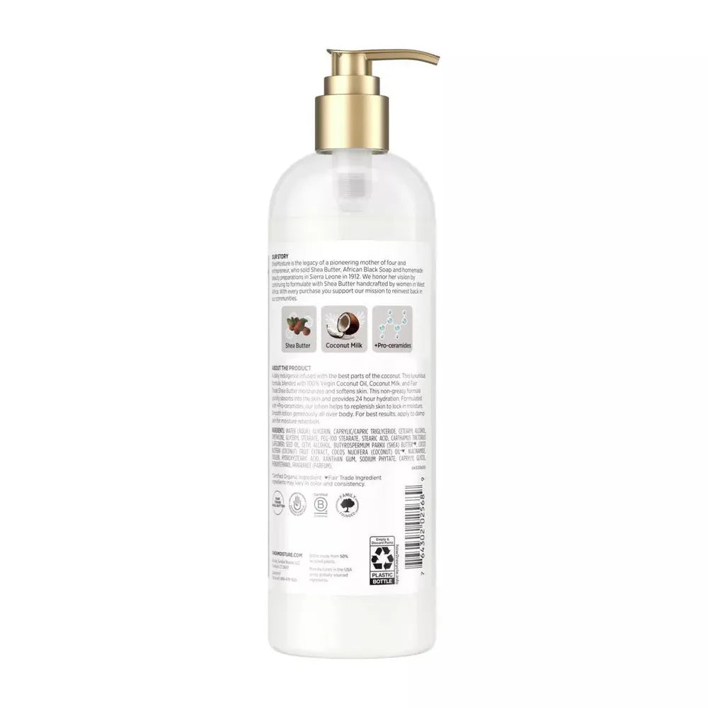 Shea Moisture Virgin Coconut Oil Daily Hydration Body Lotion - Beauty Exchange Beauty Supply
