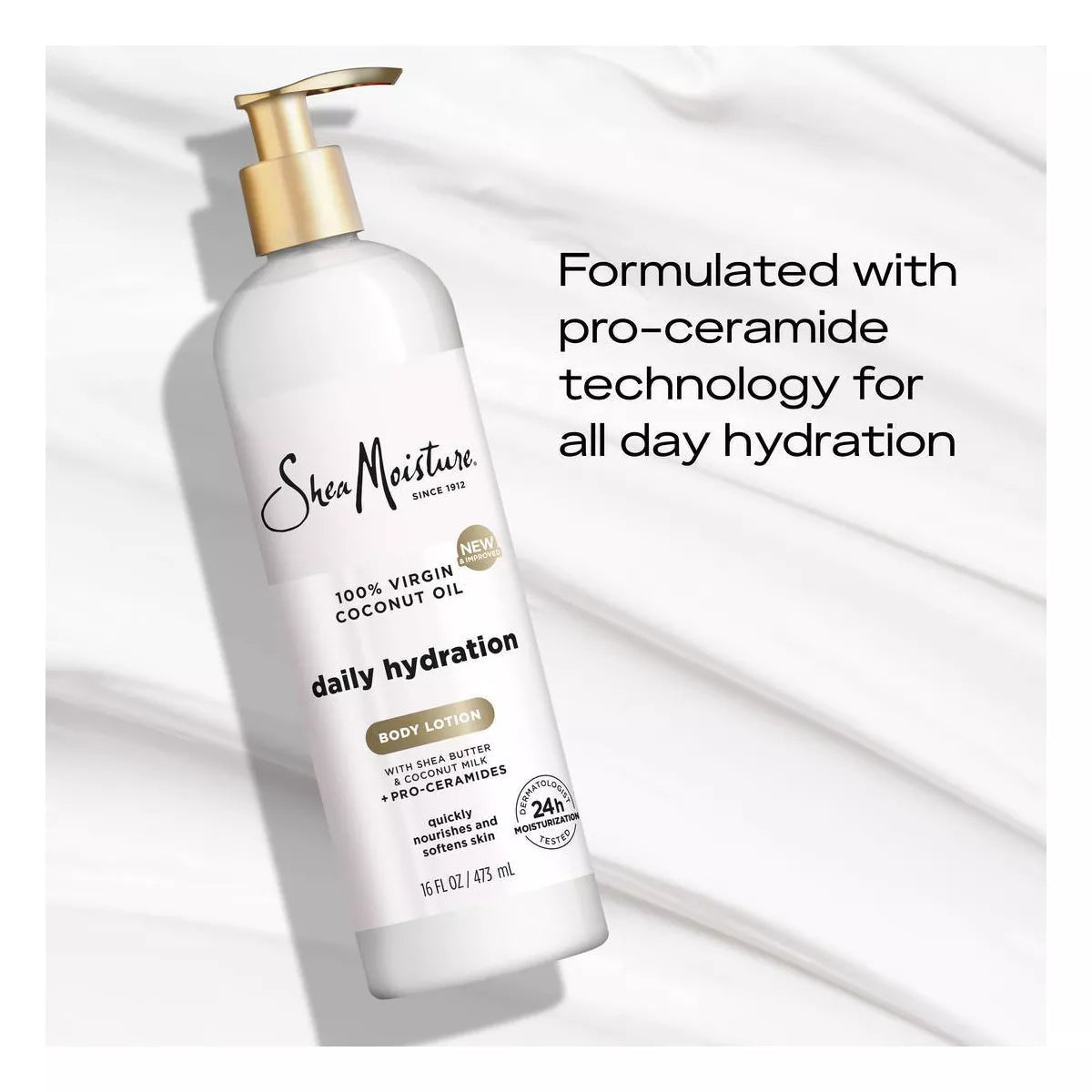 Shea Moisture Virgin Coconut Oil Daily Hydration Body Lotion - Beauty Exchange Beauty Supply