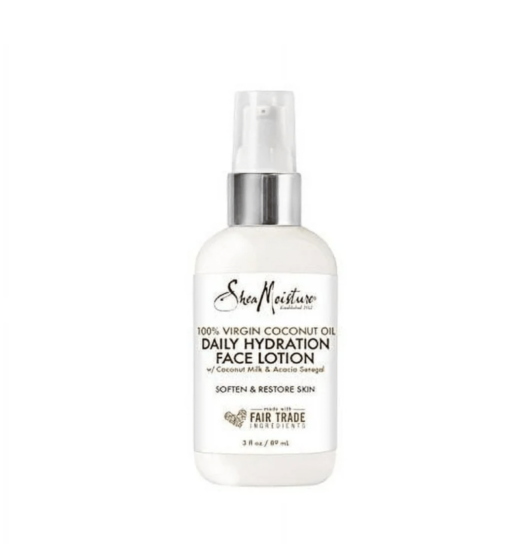 Shea Moisture Virgin Coconut Oil Daily Hydration Face Lotion – 3.2 fl oz - Beauty Exchange Beauty Supply