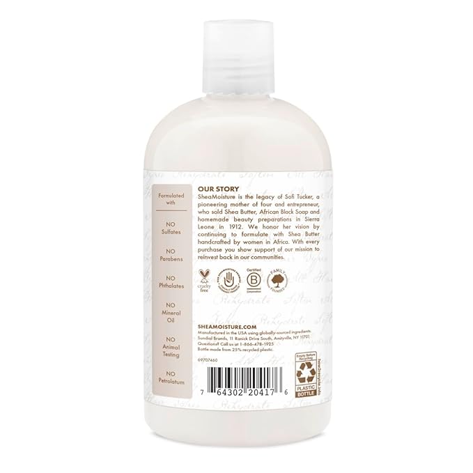 Shea Moisture Virgin Coconut Oil Daily Hydration Shampoo – 13 oz - Beauty Exchange Beauty Supply