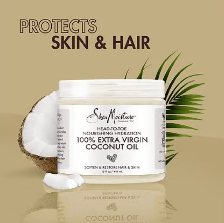 SheaMoisture 100% Coconut Oil Moisturizer – 10oz - Beauty Exchange Beauty Supply