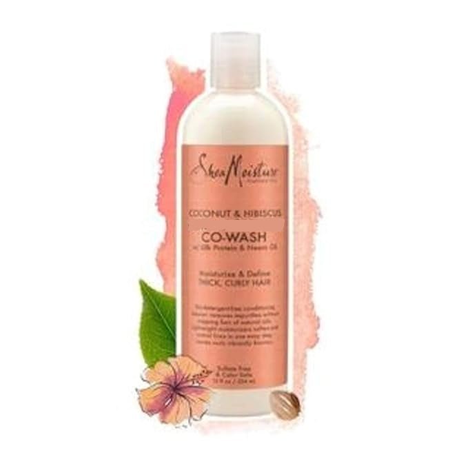 SheaMoisture Co - Wash Coconut & Hibiscus – 12oz - Beauty Exchange Beauty Supply