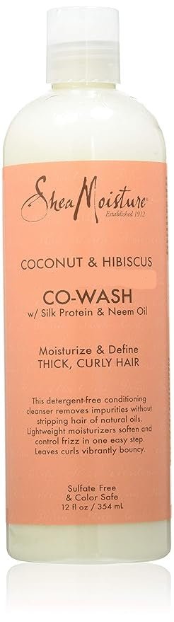SheaMoisture Co - Wash Coconut & Hibiscus – 12oz - Beauty Exchange Beauty Supply