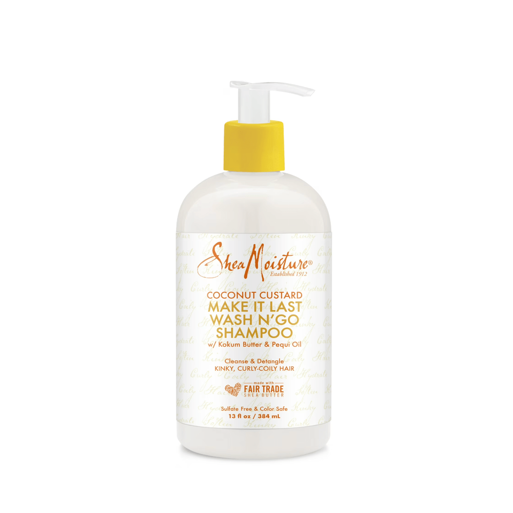 SheaMoisture Coconut Custard & Mongongo Shampoo - 13oz - Beauty Exchange Beauty Supply