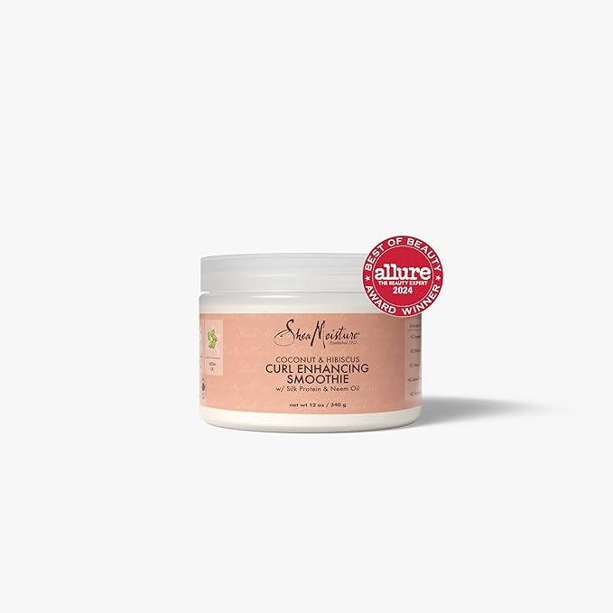 SheaMoisture Coconut & Hibiscus Curl Enhancing Smoothie – 12 oz - Beauty Exchange Beauty Supply