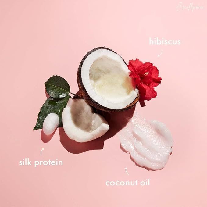SheaMoisture Coconut & Hibiscus Curl & Shine Conditioner – 19.8 oz - Beauty Exchange Beauty Supply