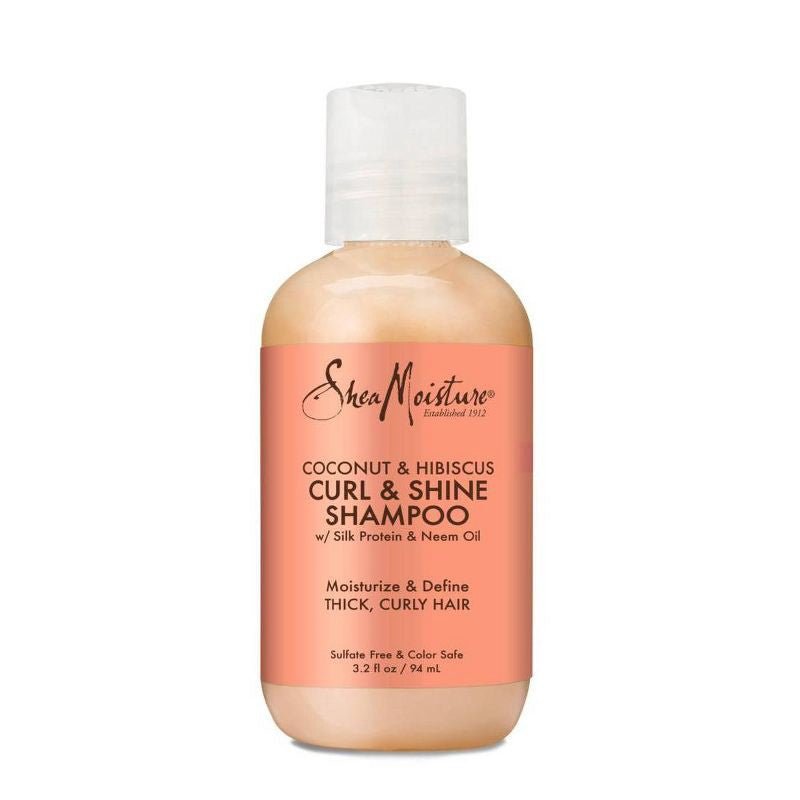 SheaMoisture Coconut & Hibiscus Curl & Shine Shampoo - Beauty Exchange Beauty Supply