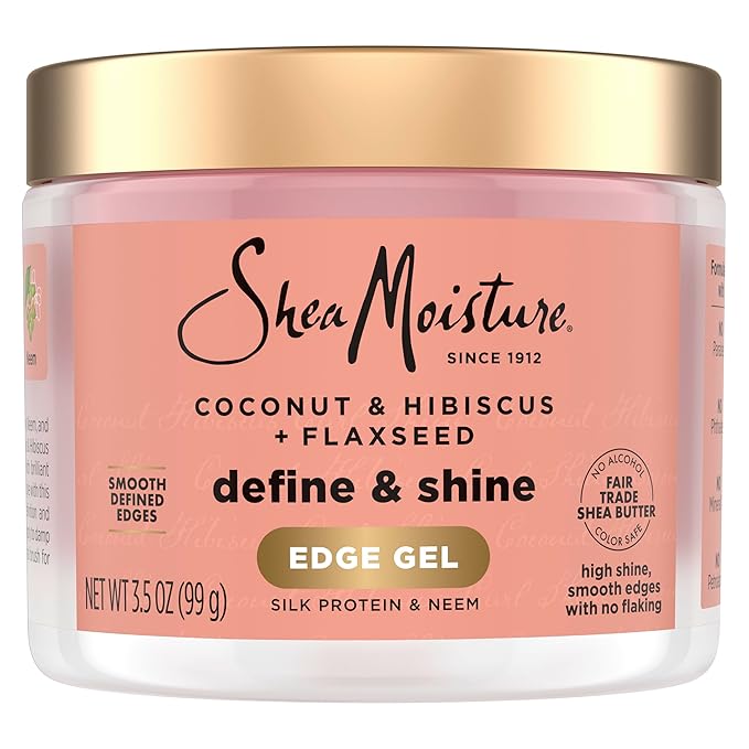 SheaMoisture Coconut & Hibiscus + Flaxseed Edge Gel โ 3.5 oz - Beauty Exchange Beauty Supply