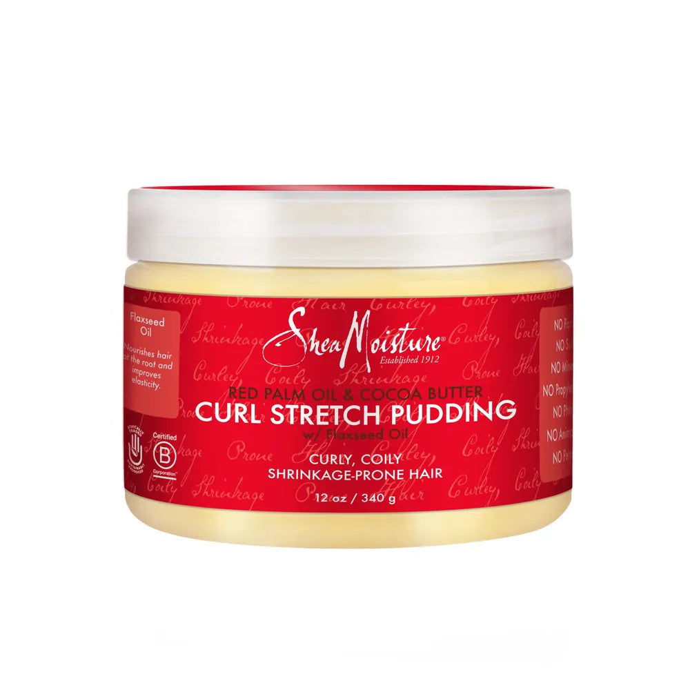 SheaMoisture Curl Stretch – Defining Pudding 12 oz - Beauty Exchange Beauty Supply