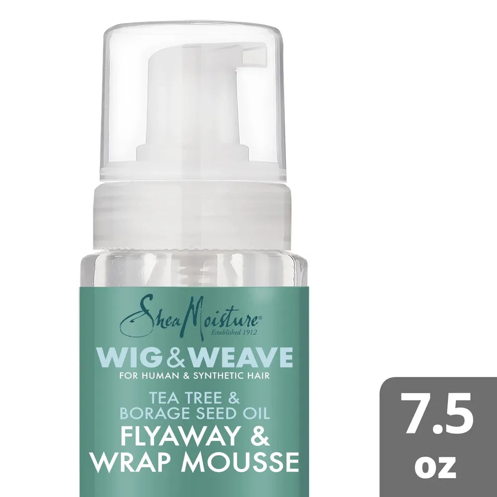 SheaMoisture Flyaway & Wrap Mousse – 7.5 oz - Beauty Exchange Beauty Supply
