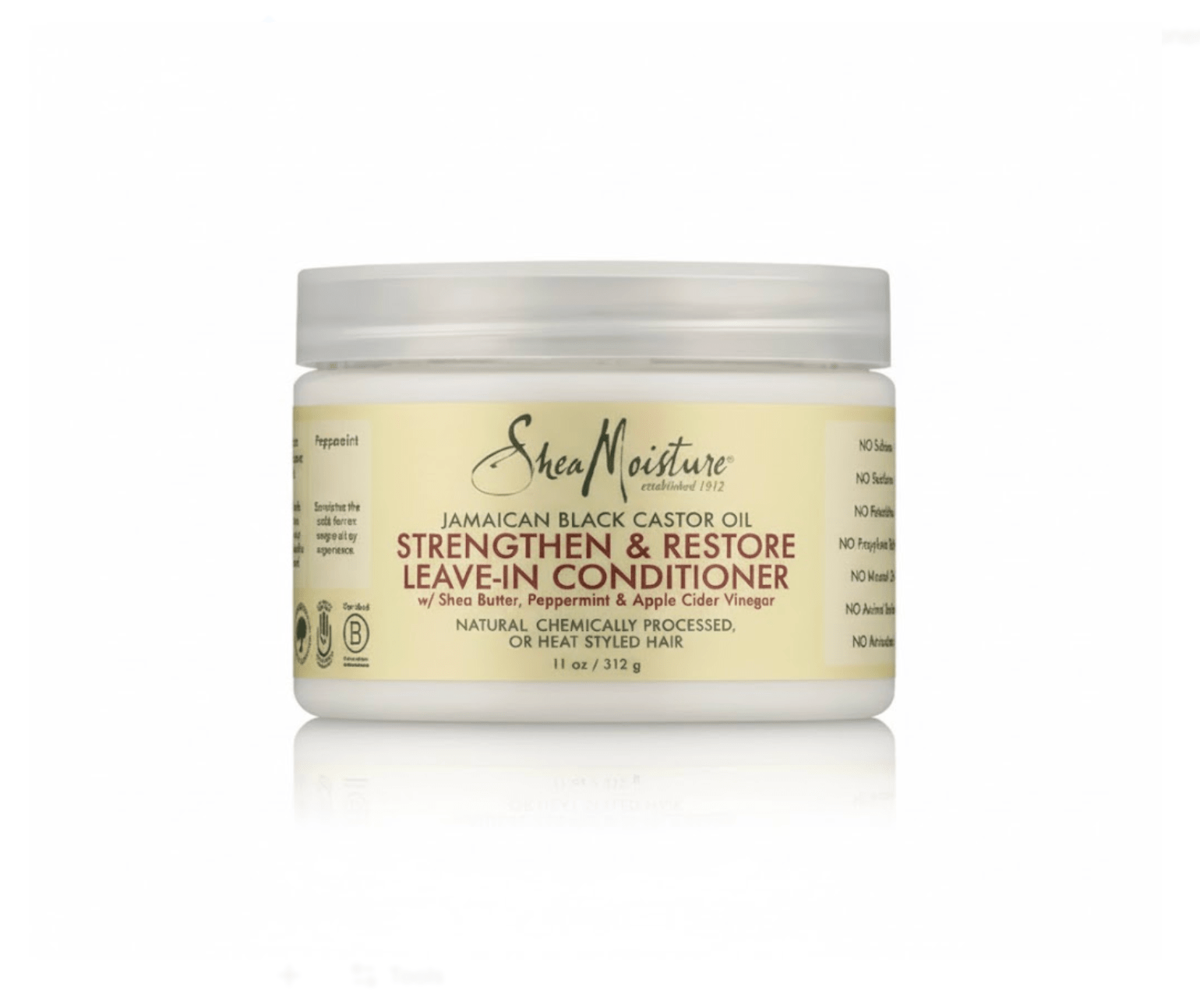 SheaMoisture Jamaican Black Castor Oil Strengthen & Restore Leave - In Conditioner - 11oz - Beauty Exchange Beauty Supply