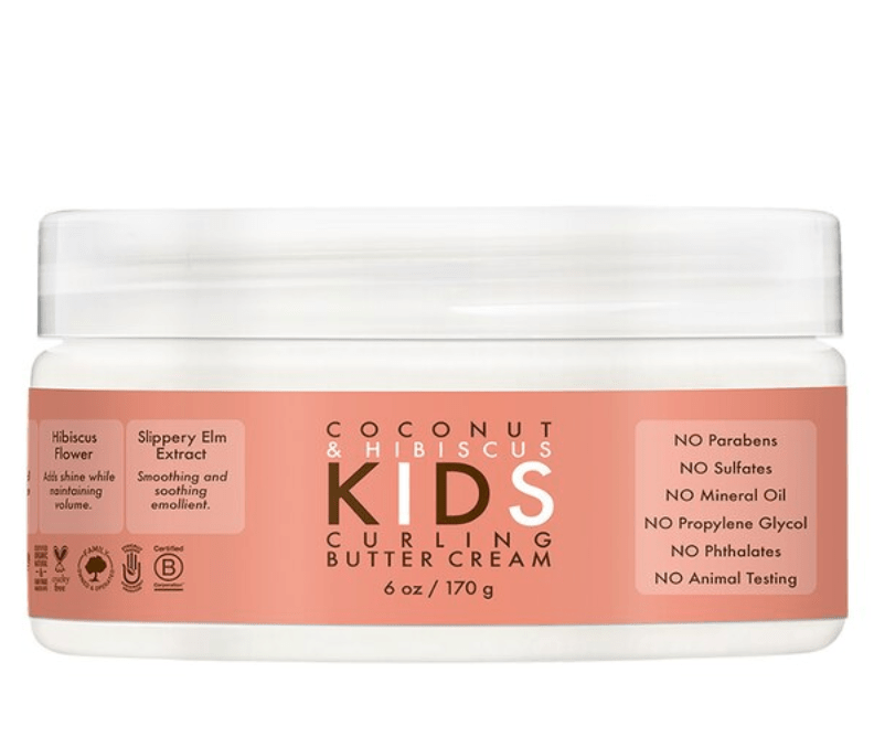 Sheamoisture Kids Coconut & Hibiscus Curling Butter Cream - 6 OZ - Beauty Exchange Beauty Supply