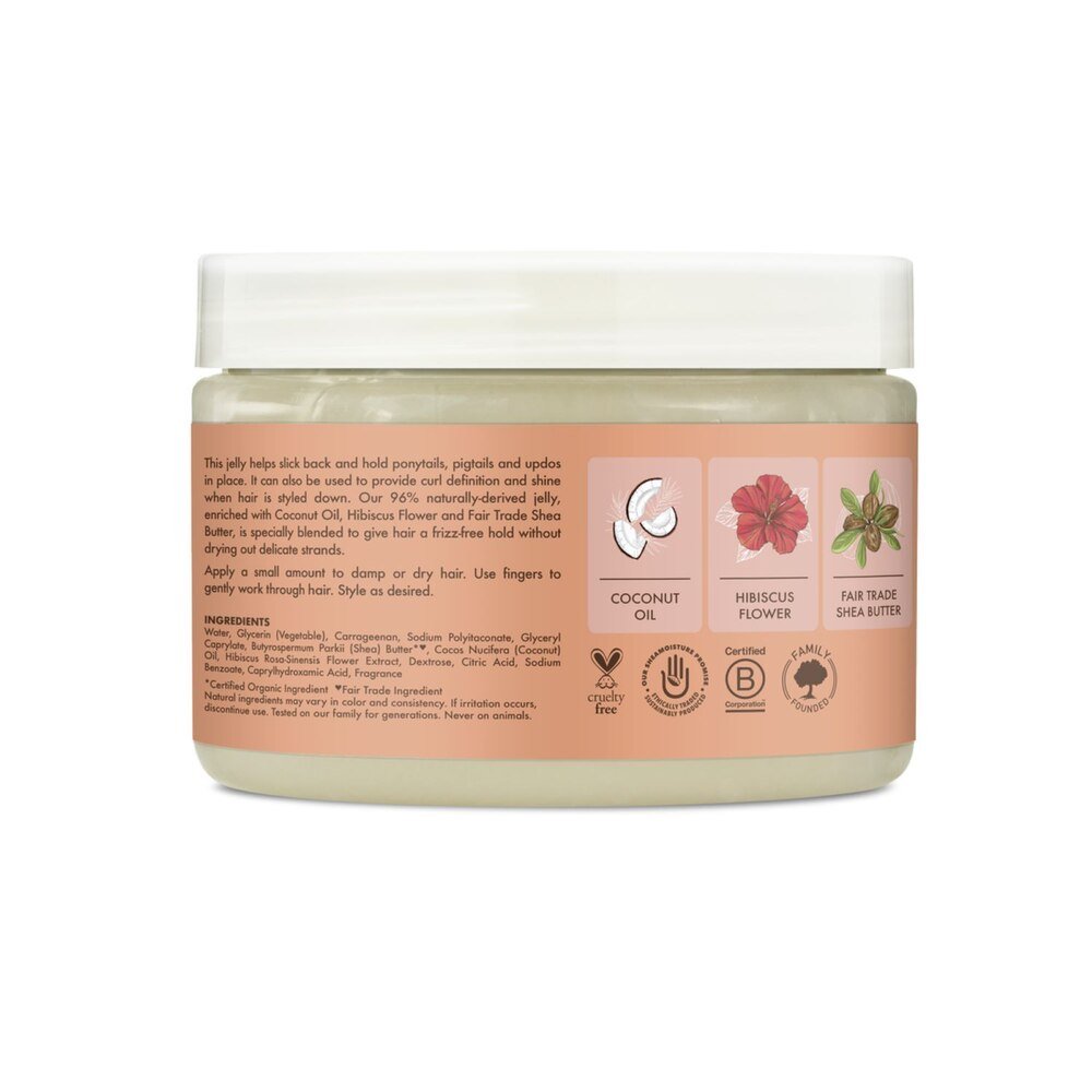 SheaMoisture Kids Coconut & Hibiscus Styling Jelly – 12 oz | Frizz - Free Hold & Curl Definition - Beauty Exchange Beauty Supply