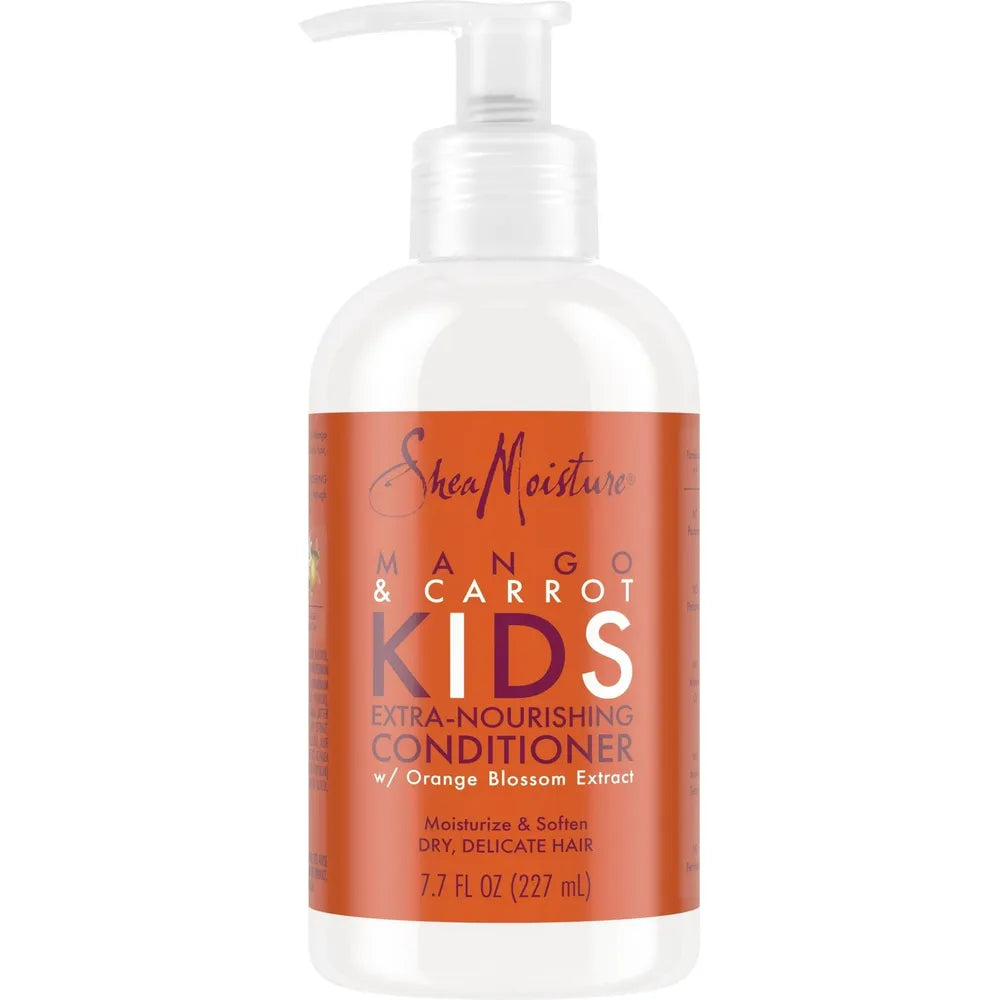 SheaMoisture Kids Conditioner Mango & Carrot Sulfate - Free | Nourishing & Detangling Conditioner for Kids – 7.7 oz - Beauty Exchange Beauty Supply