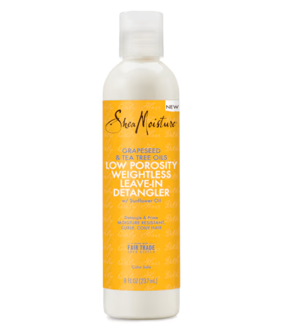 SheaMoisture Low Porosity Leave - In Detangler – 8oz - Beauty Exchange Beauty Supply