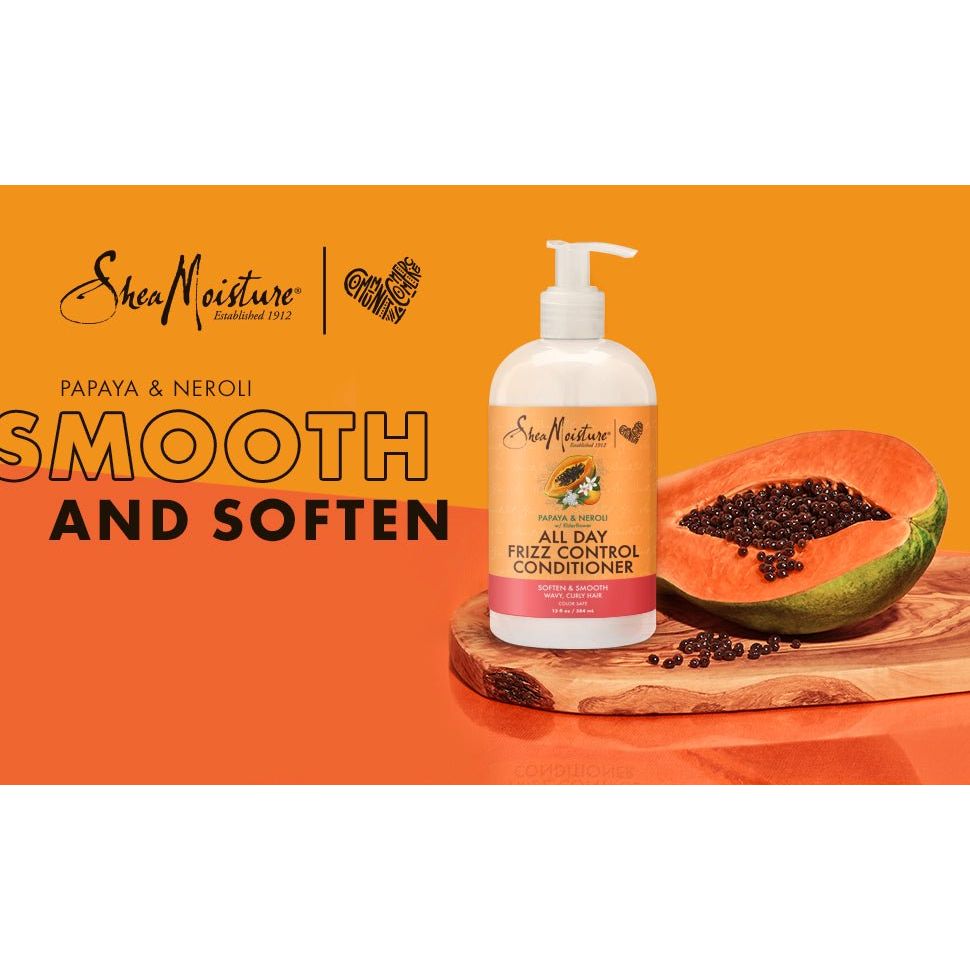 SheaMoisture Papaya & Neroli All Day Frizz Control - 13oz - Beauty Exchange Beauty Supply
