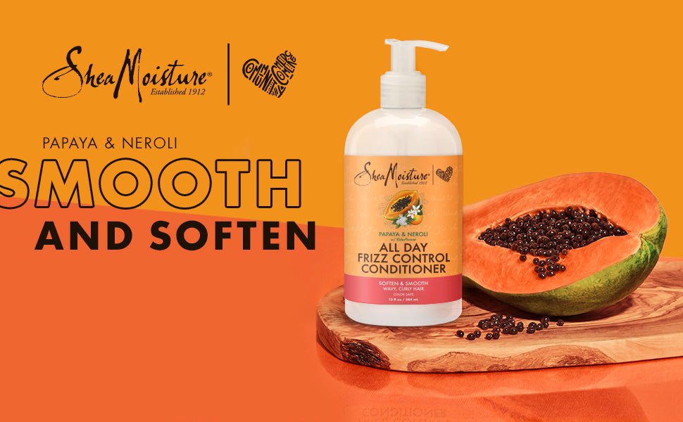 SheaMoisture Papaya & Neroli All Day Frizz Control - 13oz - Beauty Exchange Beauty Supply