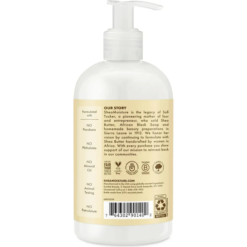 SheaMoisture Raw Shea Chamomile & Argan Oil Baby Lotion | Gentle Moisturizer for Delicate Skin – 13 oz - Beauty Exchange Beauty Supply