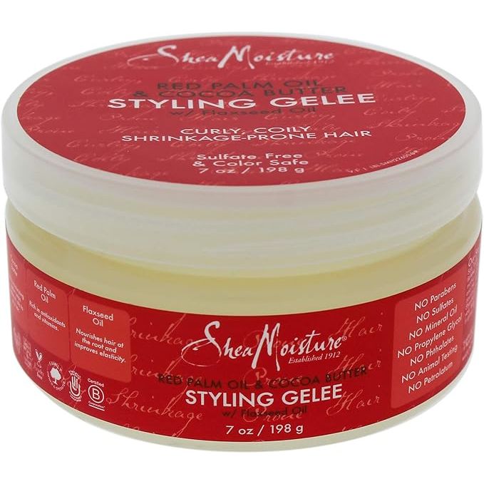 SheaMoisture Red Palm Oil & Cocoa Butter Styling Gelee – 7 oz - Beauty Exchange Beauty Supply