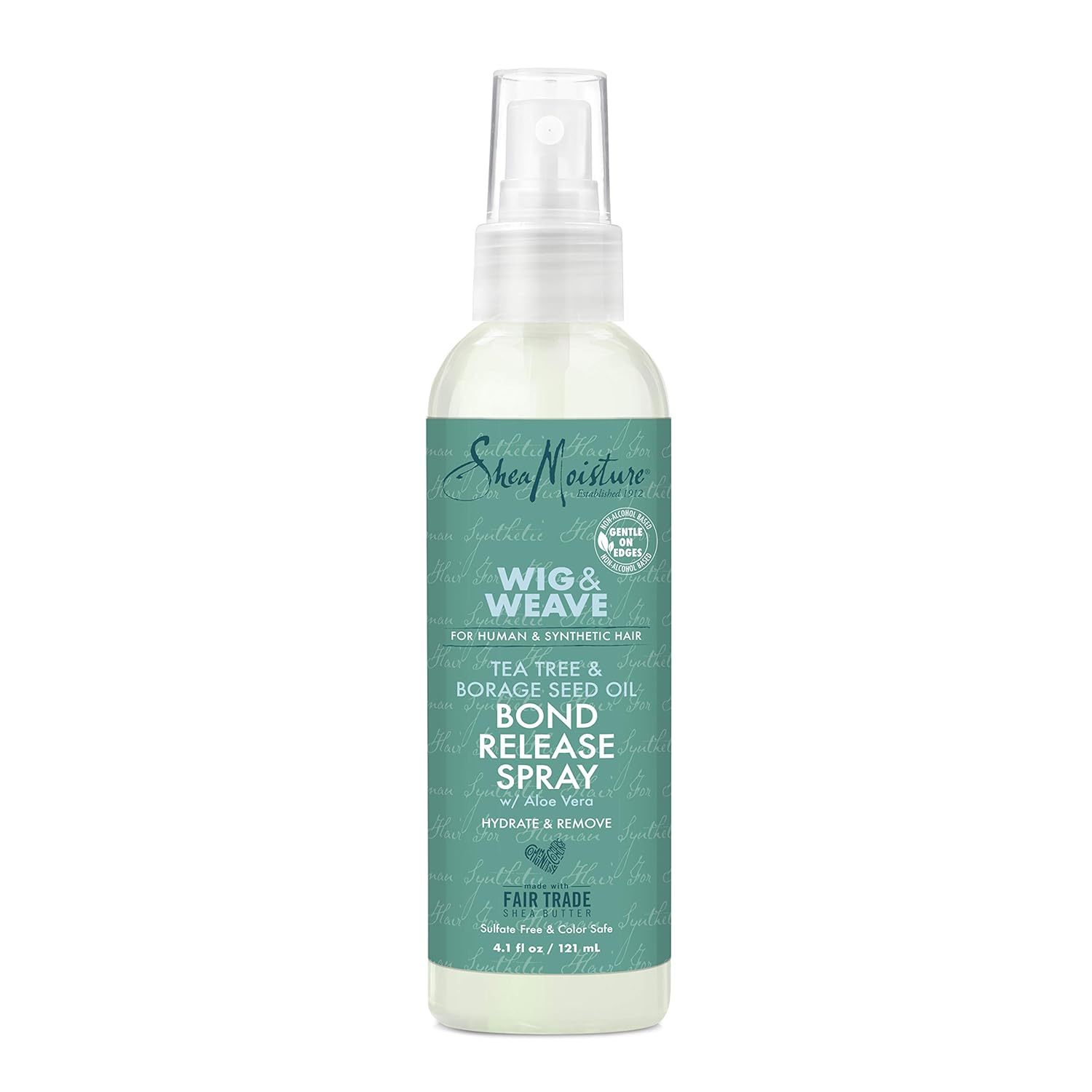 SheaMoisture Wig & Weave โ Bond Release Spray 4.1 oz - Beauty Exchange Beauty Supply